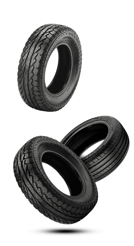 Foto ilustrativa de pneus