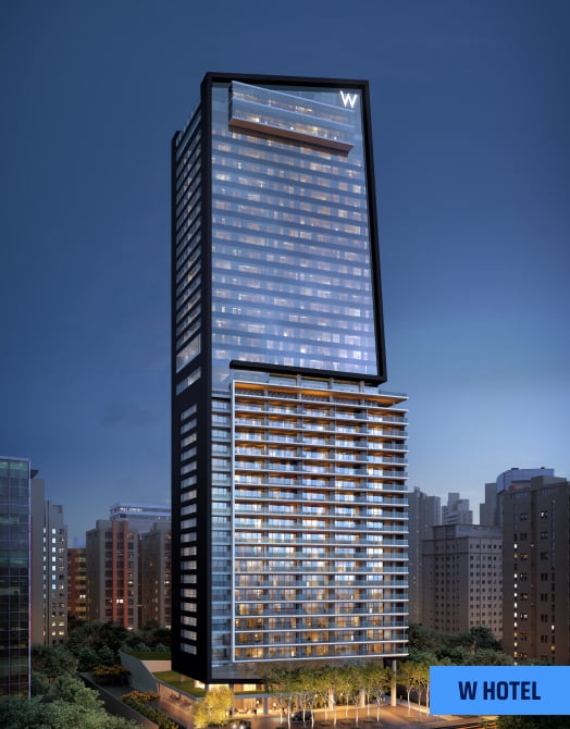 Foto do predio w hotel