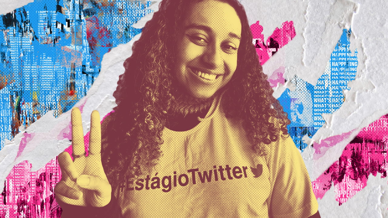 Estagiária Twitter - Sarah