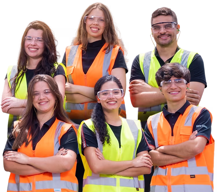 Estagiários de EPI