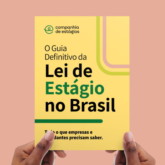 Cover of the e-book 'The Definitive Guide to the Internship Law in Brazil'