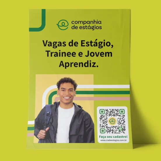 Cartel con el título 'Vacantes de Pasantía, Joven Aprendiz y Trainee'