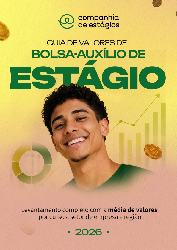 Guia de Valores de Bolsa-auxílio de Estágio 2026